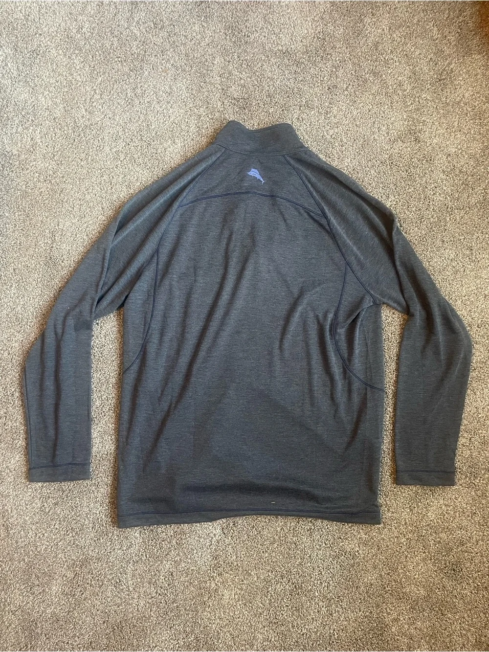 Tommy Bahama Carolina Panthers Men's Half-Zip Pullover Jacket Size Medium